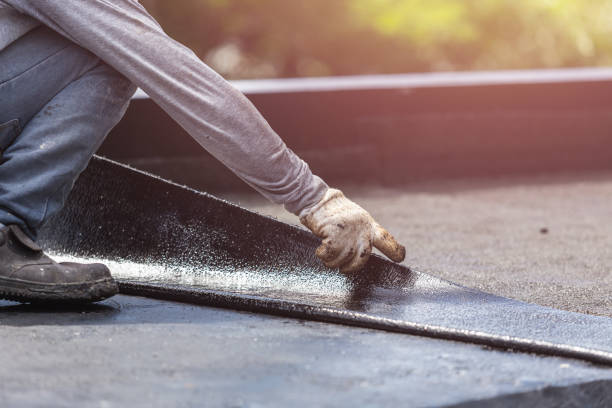 Professional Basement Waterproofing technician working in Florence, OR